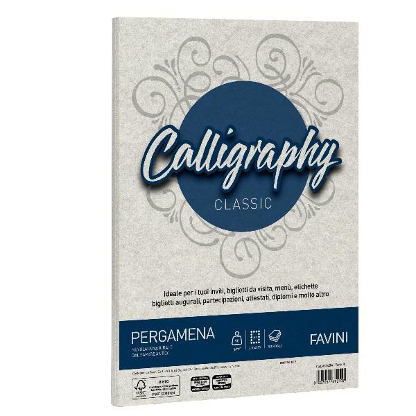 CF50 FG PERGAMENA 90GR A4 PERLA