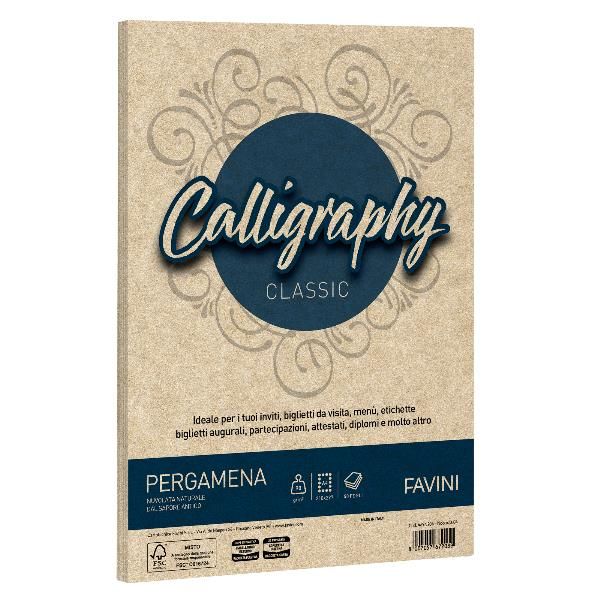CF50 FG PERGAMENA 90GR A4 NOCCIOLA