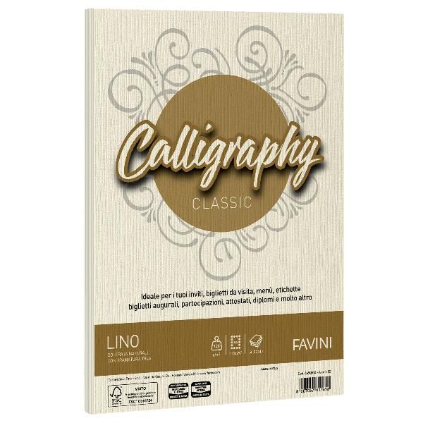CF50 FG LINO 120GR A4 AVORIO