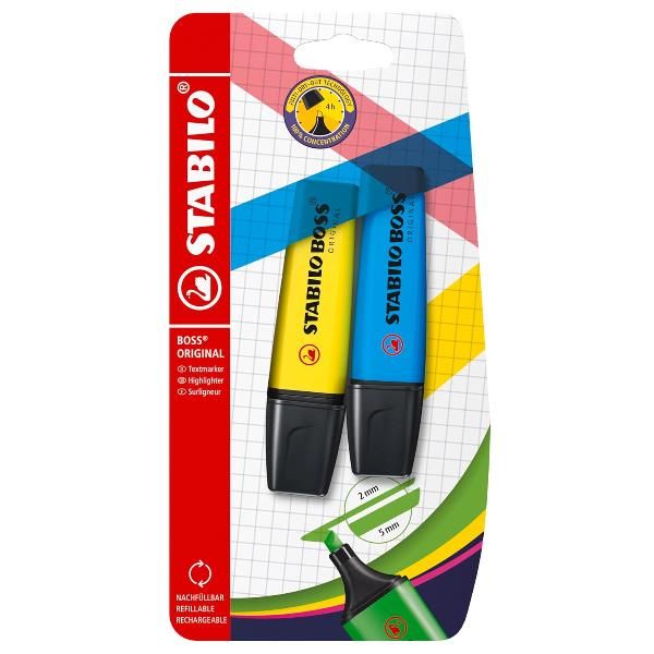 CF2 STABILO BL 2 BOSS GIALLO/BLU
