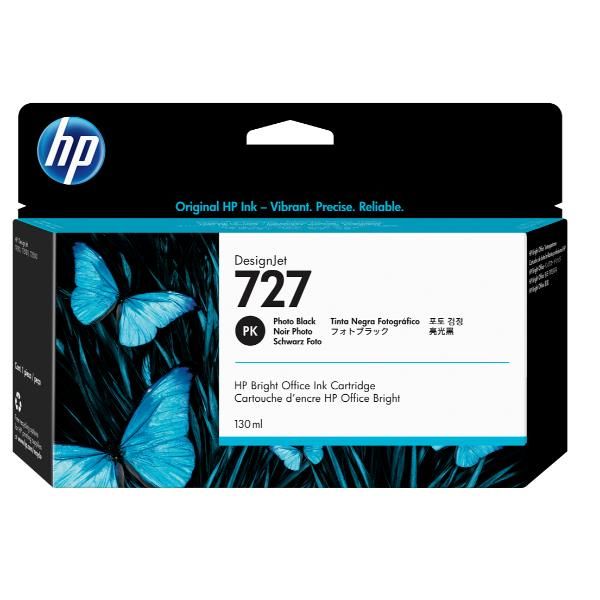HP 727 130-ML PHOTO BLACK INK CART