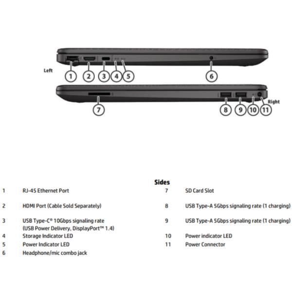HP 250RT G9 N150 8/256 FREEDOS 1YW - Image 5