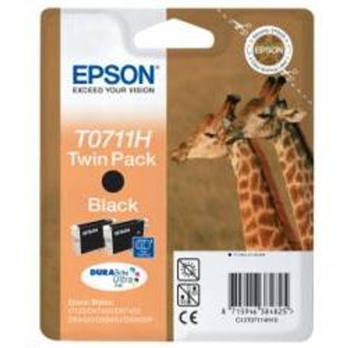 TWIN PACK T0711H 2CART.NERO
