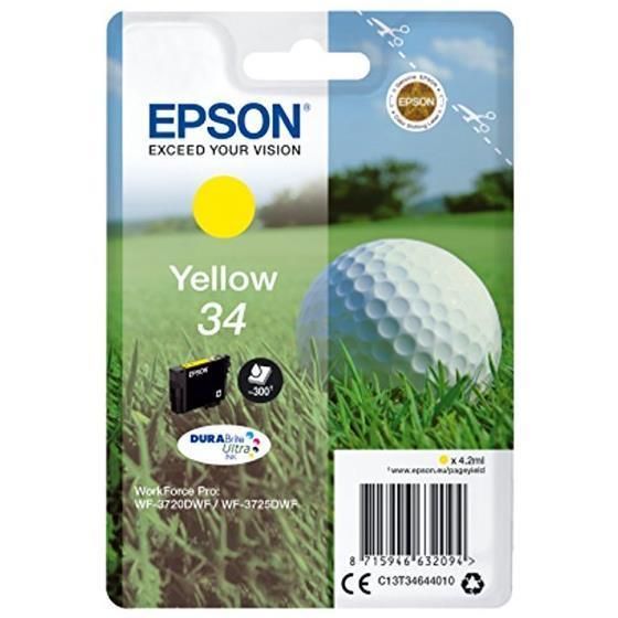 CARTUCCIA GIALLO 34 PALLINA DA GOLF