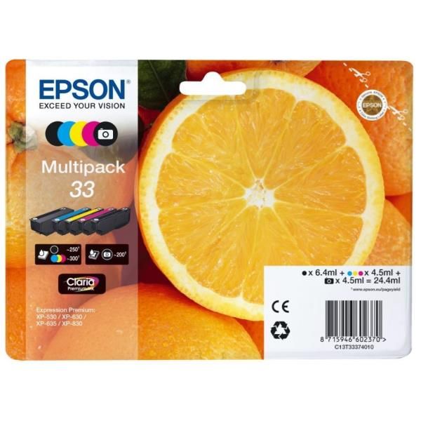 MULTIPACK 33XL ARANCIA N.5 COLORI