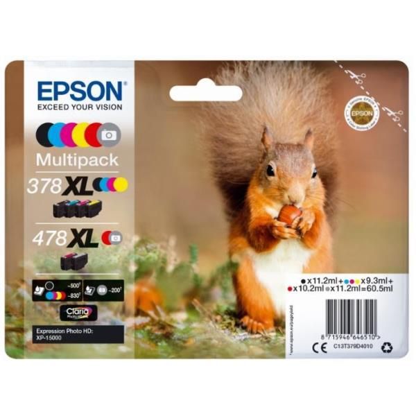 MULTIPACK 6 378XL/478XL PHOTO HD