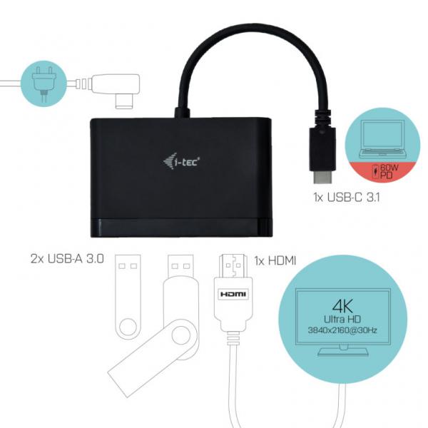 T.ADAP-HDMI USB 3.0 USB-C PD/DATA - Image 3