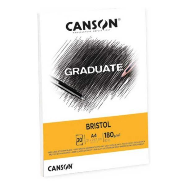 BLOCCO BRISTOL A4 20FG. 180 G