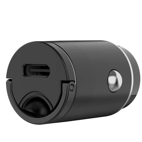 USB-C CAR CHARGER 30W BLACK