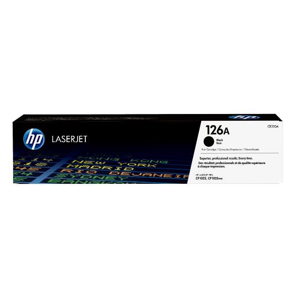 HP 126A BLACK LASERJET PRINT CARTR.