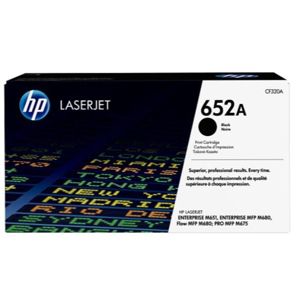HP 652A BLACK TONER LASER JET