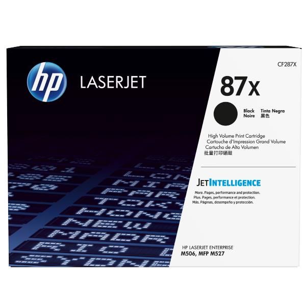 HP87X HIGH YIELD BLACK LASER TONER