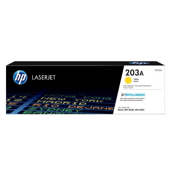 HP 203A ORIGINAL YELLOW LASER TONER