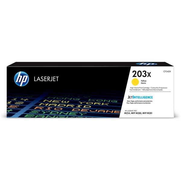 HP 203X ORIGINAL YELLOW LASER TONER