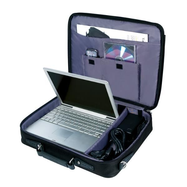 BORSA NOTEPAC IN NYLON NERA