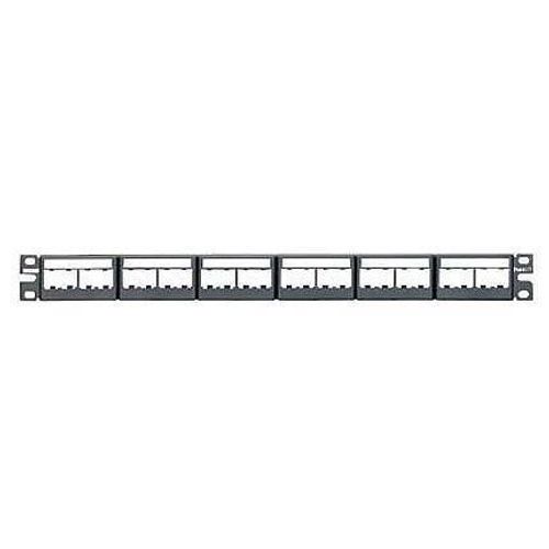 PANN.1U PER 24 RJ45U MINICOM NERO