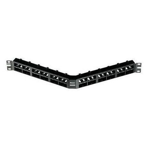 PANN.1U ANGOL.PER 48 RJ45S NERO