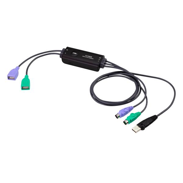 CONVERTS USB KEYBOARD AND MOUSE