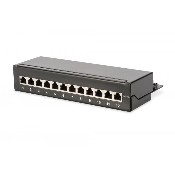PANN.1U CON 12 RJ45S CAT.6A