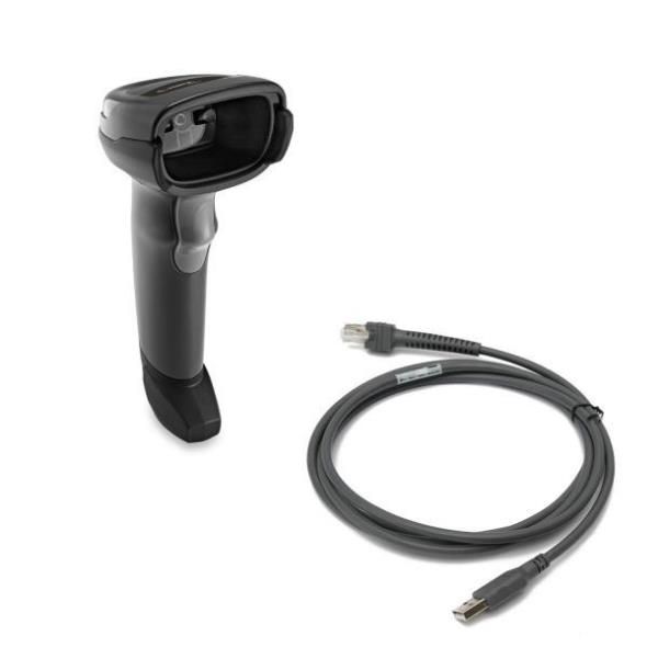 SCANNER DS2208 2D SR/USB KIT/BLACK