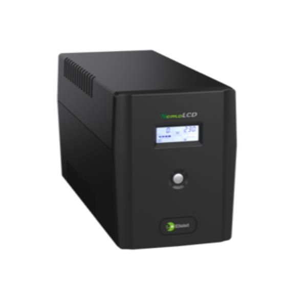 NEMOLCD 1200VA 480W 2 SCHUKO LCD