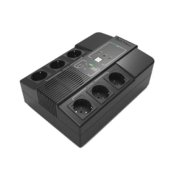 MULTIPRESA 800VA 480W 6 SHUKO USB