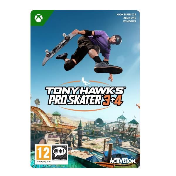 TONY HAWK S PRO SKATER 3+4 XBOX