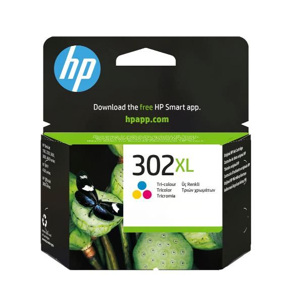 HP 302XL TRI-COLOR INK CARTRIDGE