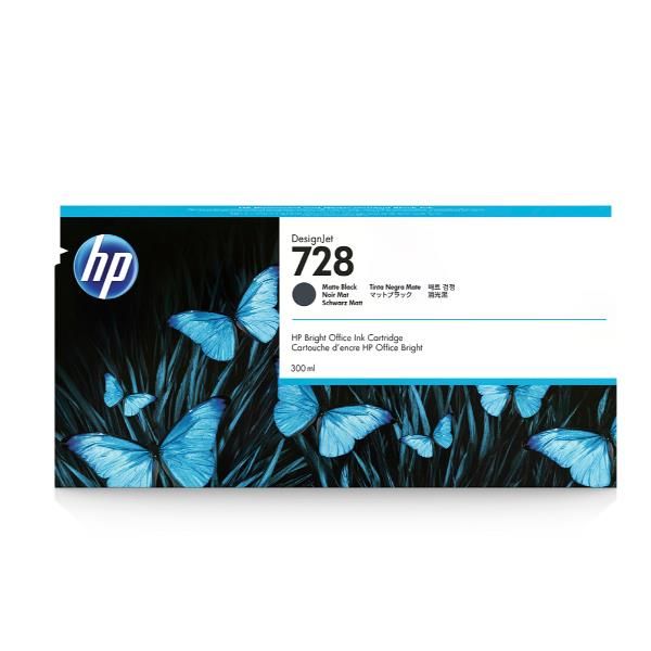 HP 728 300-ML MATTE BLACK DESIGNJET