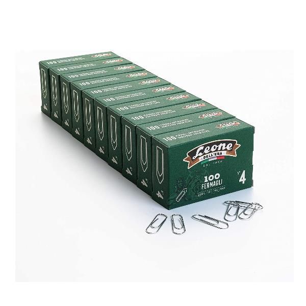 CF10X100 FERMAGLI ZINCATI N4