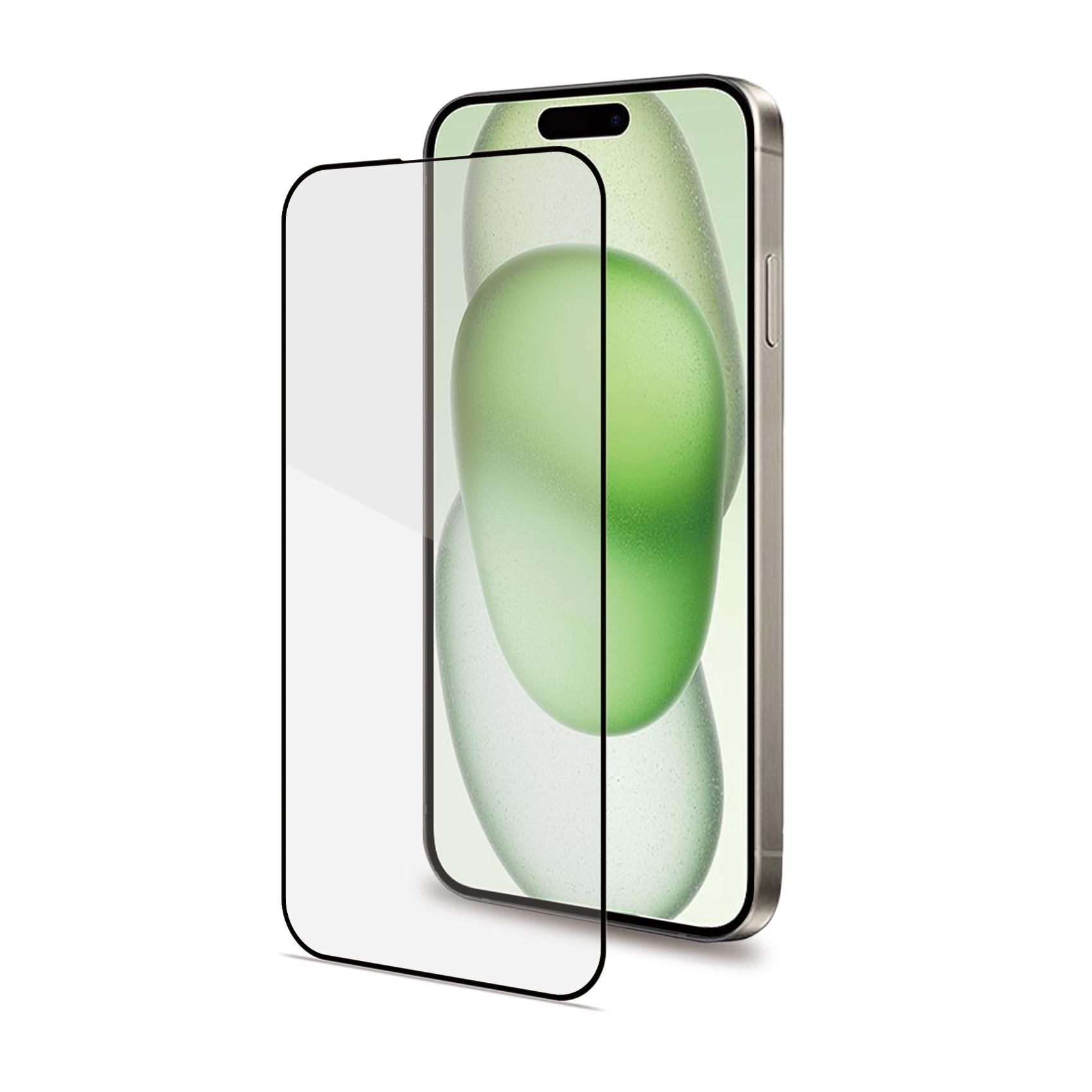 FULL GLASS IPHONE 15 PLUS BLACK