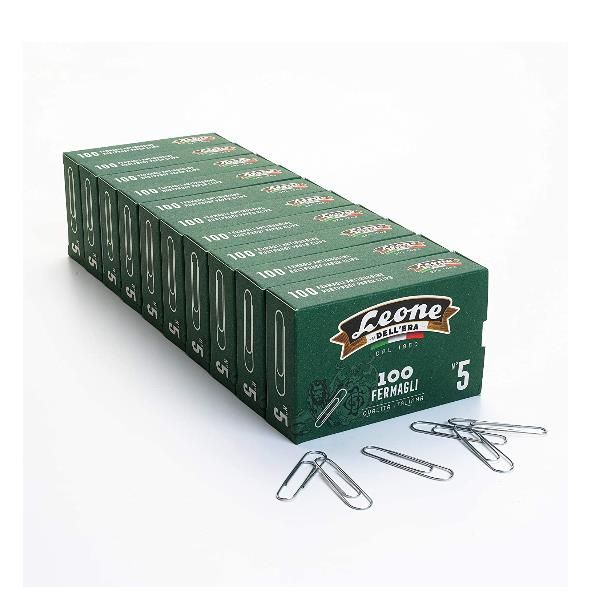 CF10X100 FERMAGLI ZINCATI N5