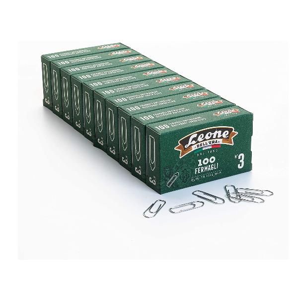 CF10X100 FERMAGLI ZINCATI N3