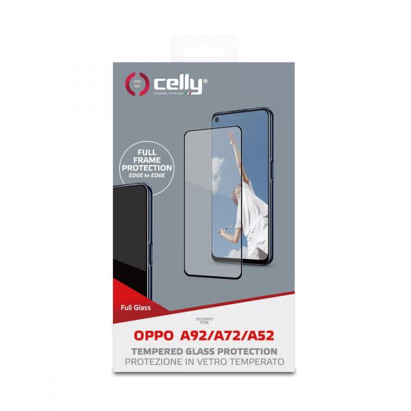 FULL GLASS OPPO A72/A52/A92 BLACK - Image 3