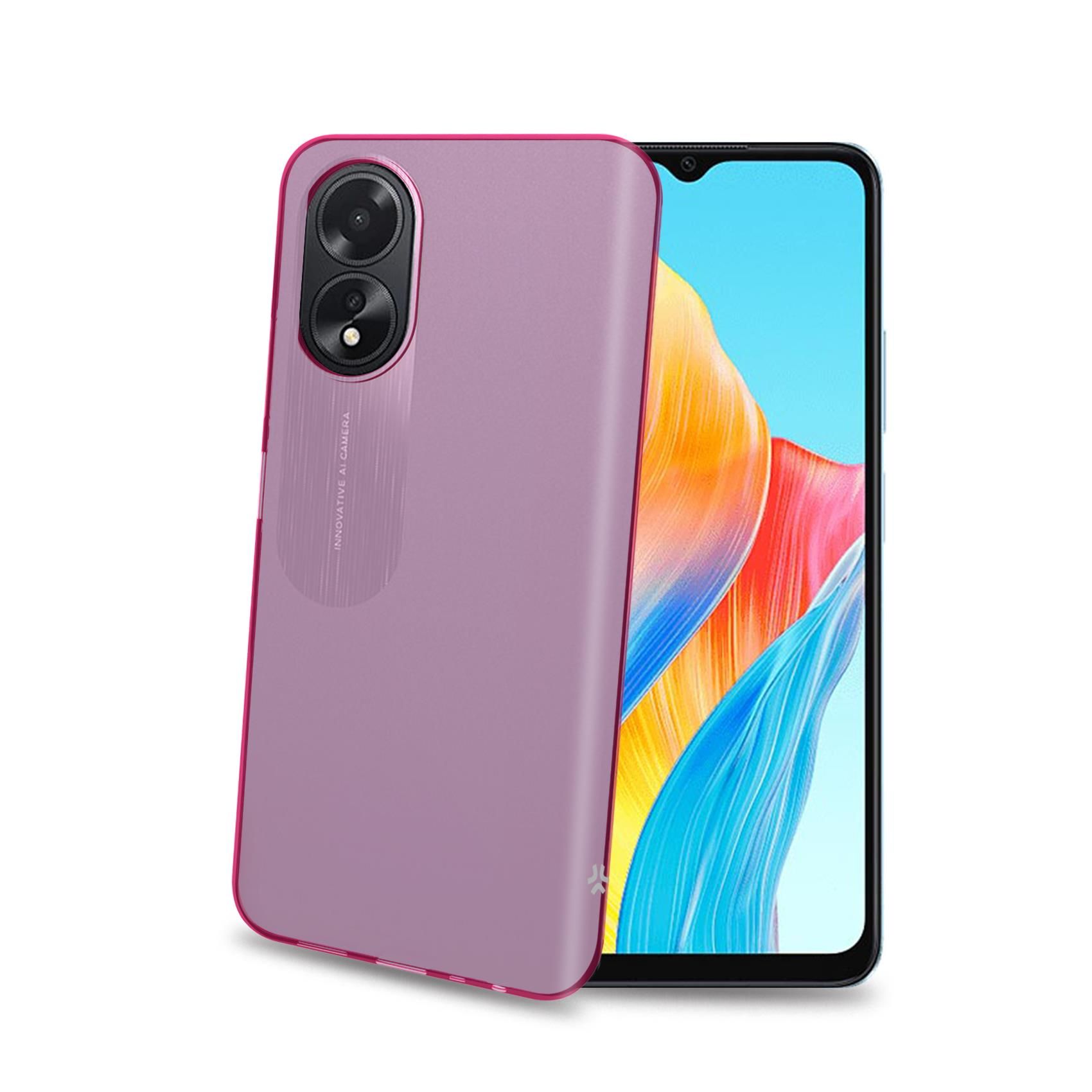 TPU COVER OPPO A18/OPPO A38 PINK