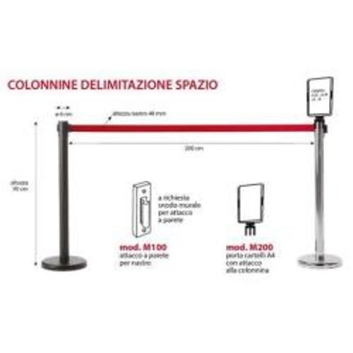 KIT COLONNINA CR COMPL.NASTRO ROSSA