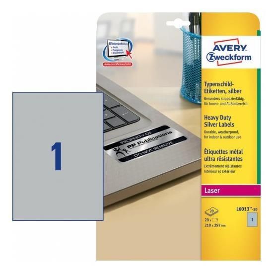 ETIC. POLIESTERE ARGENTO 210X297