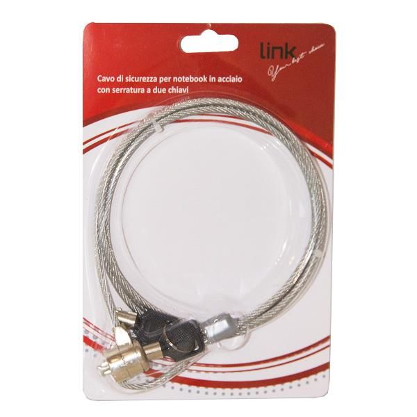 CAVO SICUREZZA NOTEBOOK 1.5MT