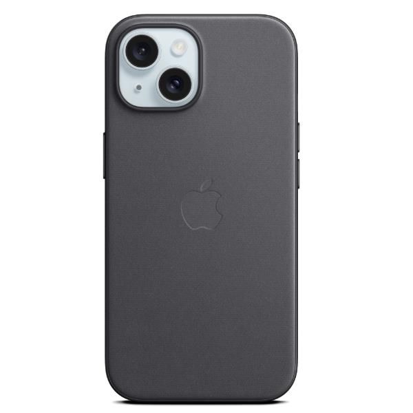 IPHONE 15 FINEWOVEN CASE BLACK