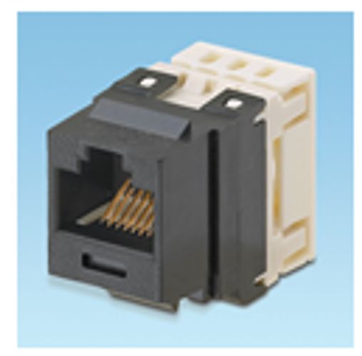 PRESA NETKEY RJ45U CAT.6 NERO