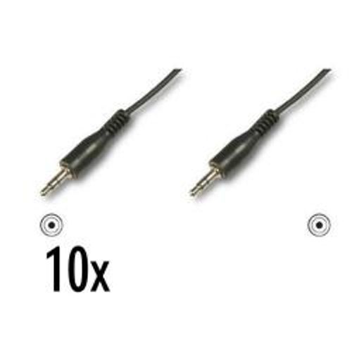 10X CAVO AUDIO 1.5MT JACK 3 5 M/M