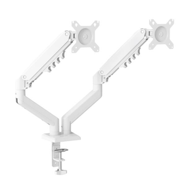 SUPPORT.MONITOR 2 BRACCI TOP BIANCO