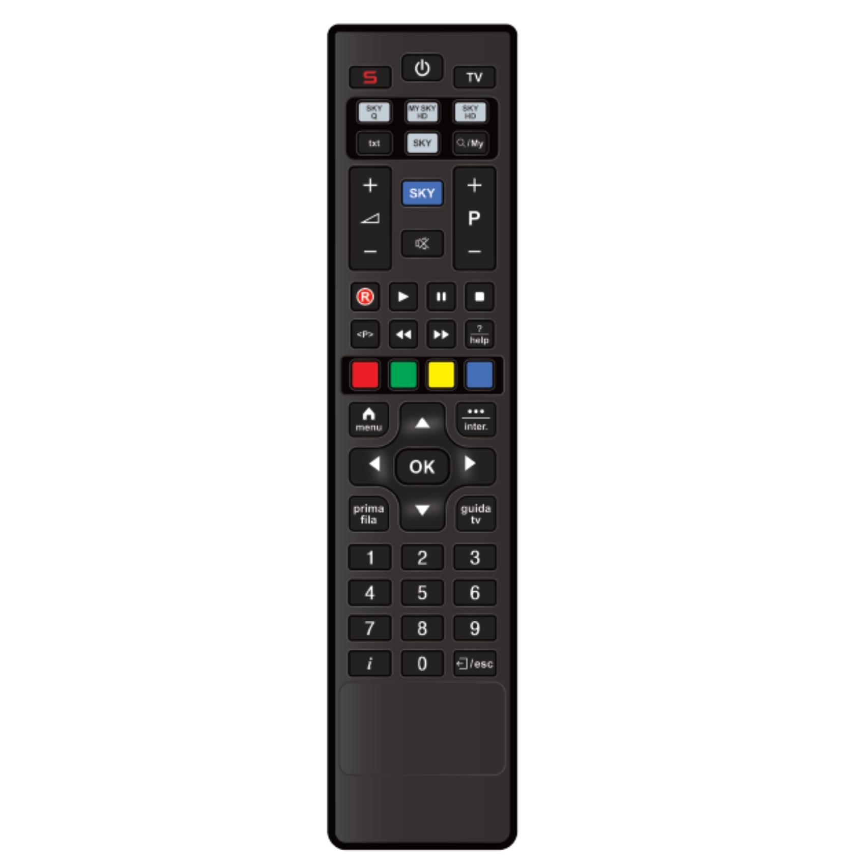 TELECOMANDO PER SKY (MY HD Q)