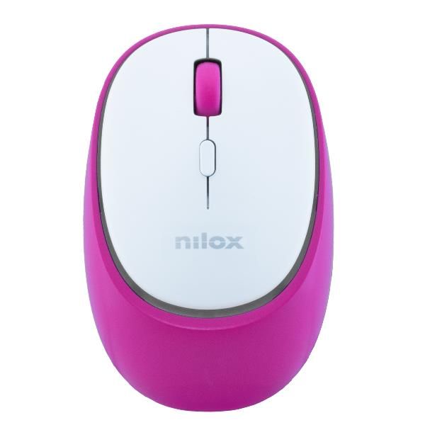 MOUSE DUAL SILENT RECHAR WHITE/PINK