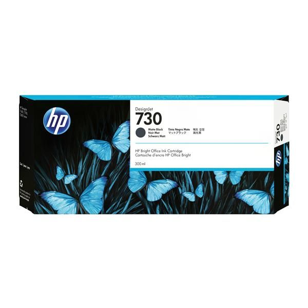 HP 730 300-ML MATTE BLACK INK CRTG