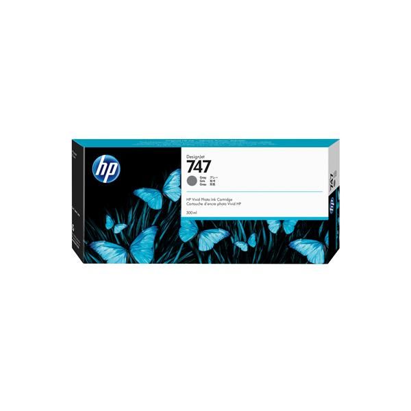 HP 747 300-ML GRAY INK CARTRIDGE