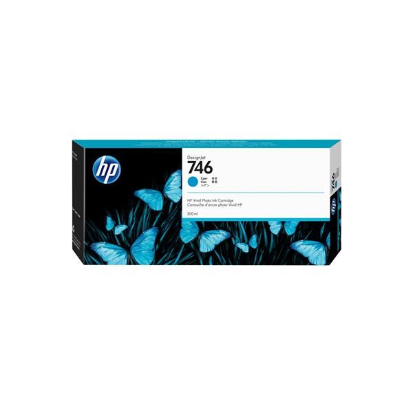 HP 746 300-ML CYAN INK CARTRIDGE