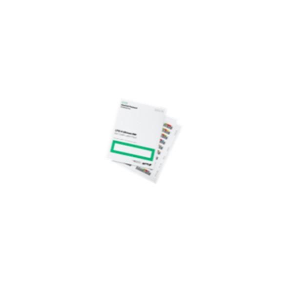 HPE LTO-9 RW BAR CODE LABEL PACK
