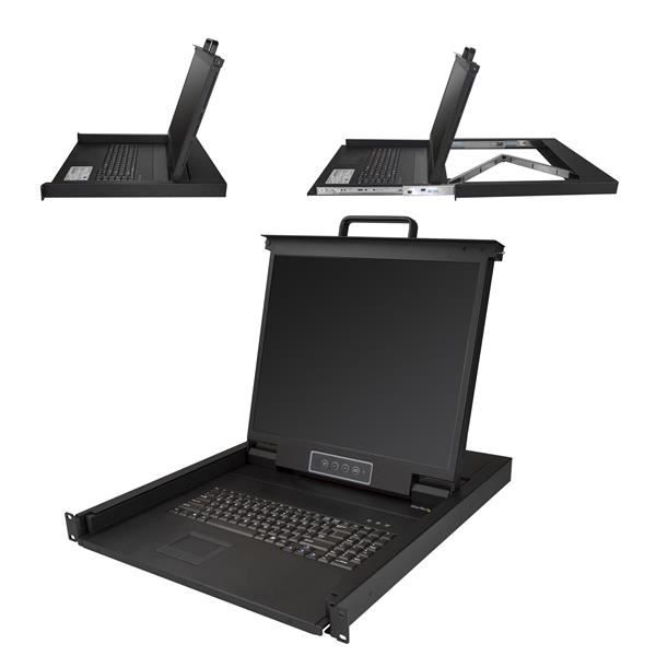 CONSOLE KVM PER RACK CON VGA 19 1U