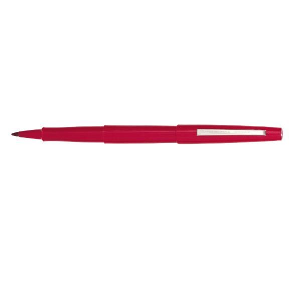 CF12PENNA PUNTA FIBRA FLAIR ROS 1MM